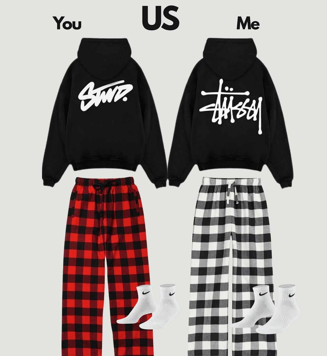 stussy or stwd set