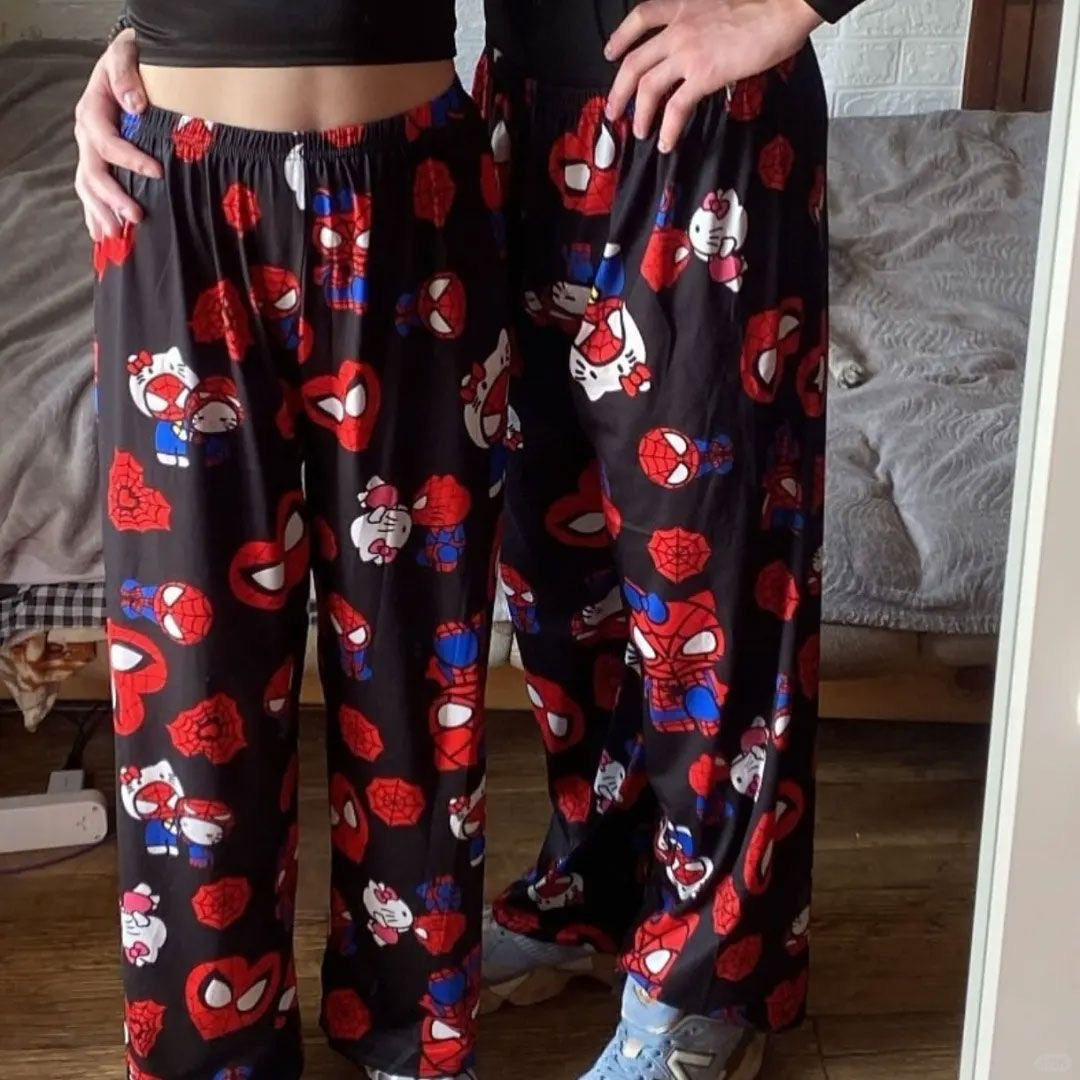 Spiderman x hello kitty pjs