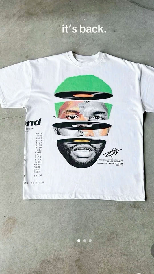 blond tshirt