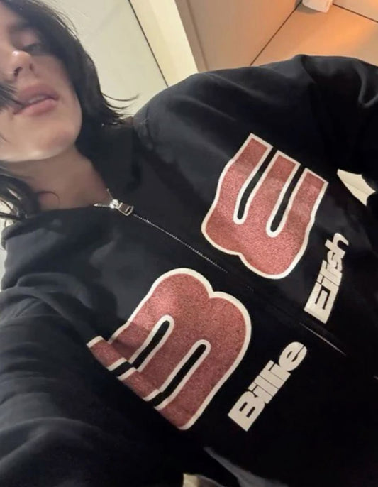 billie eilish merch ❤️ zip up