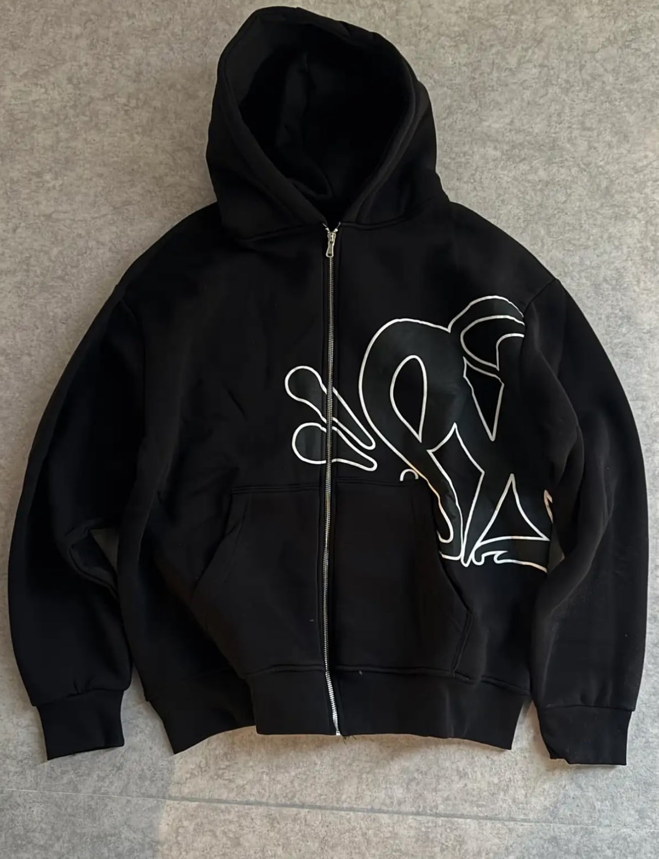 graffiti zip up