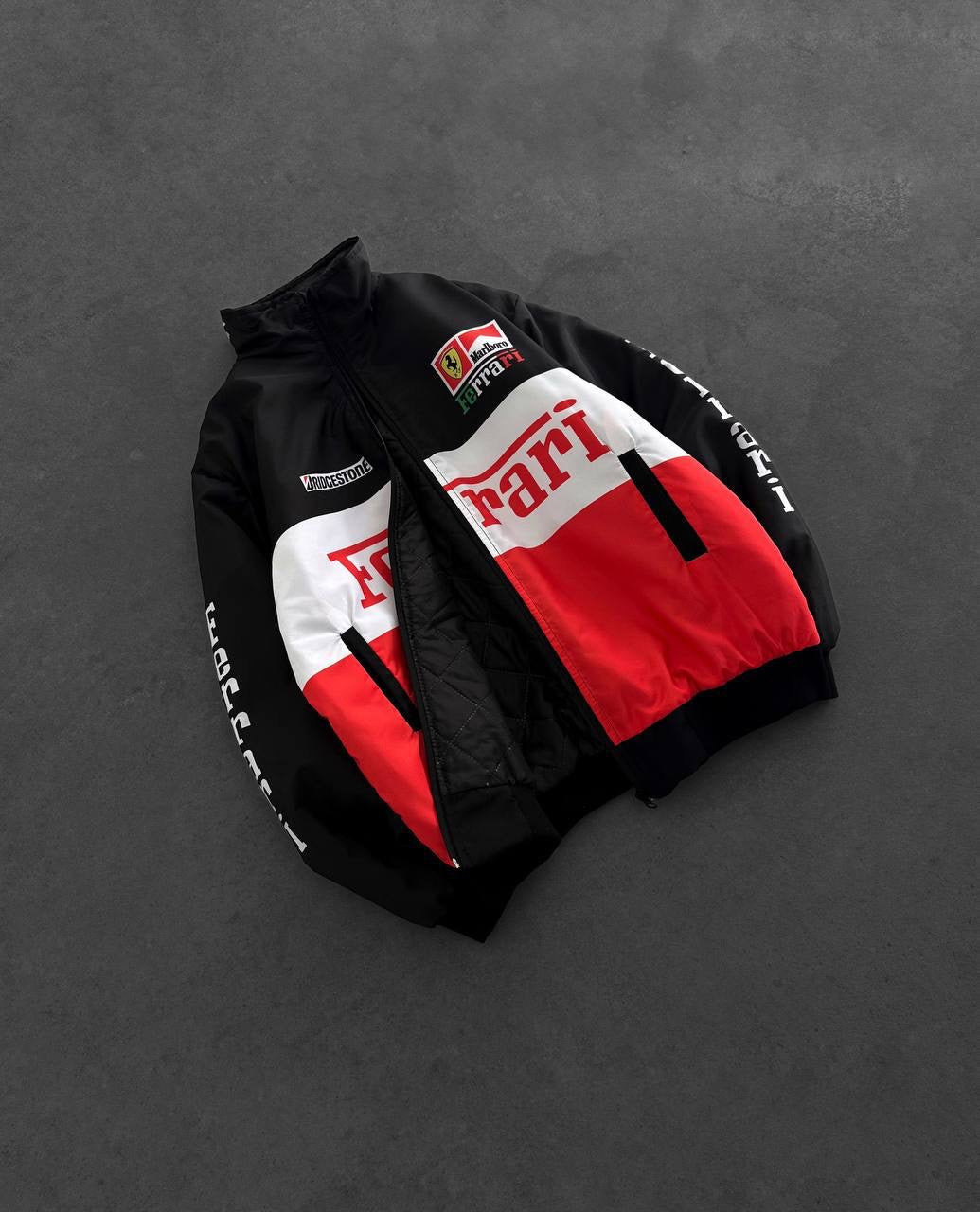 white ferrari jacket