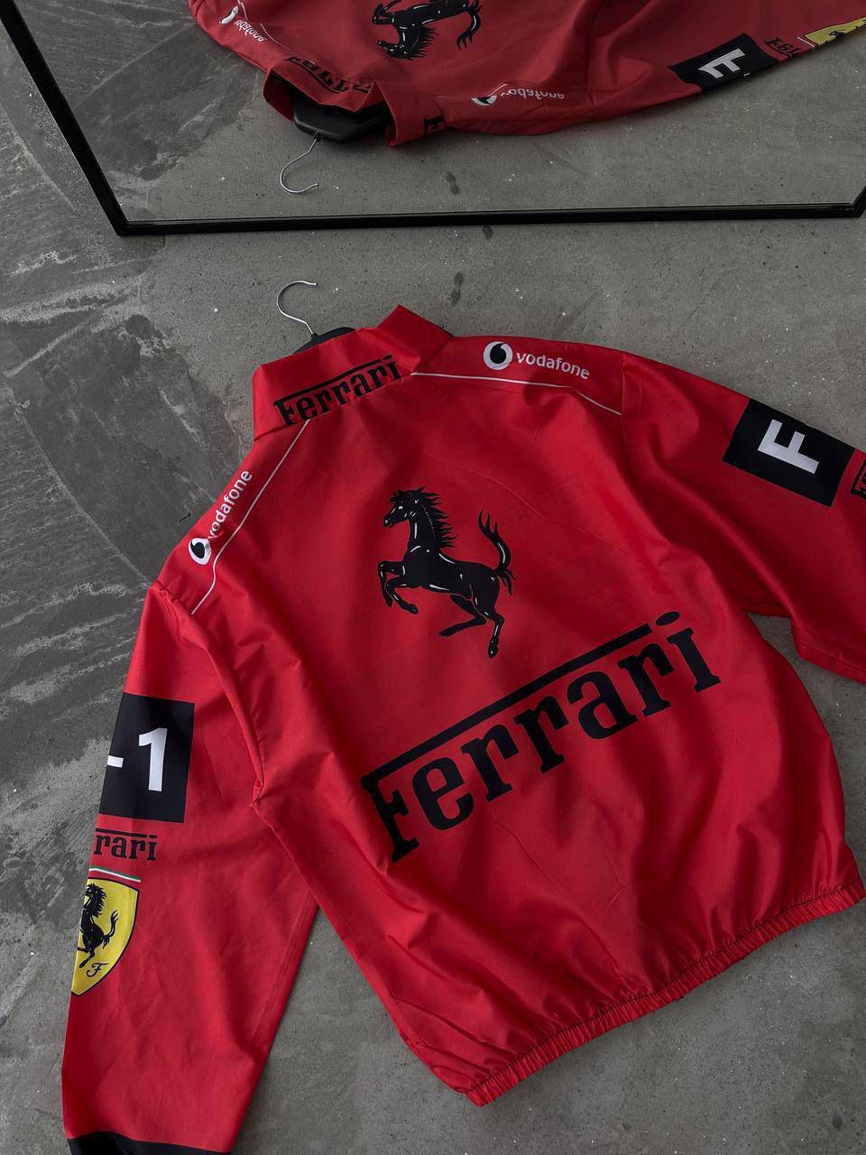 ferrari red jacket