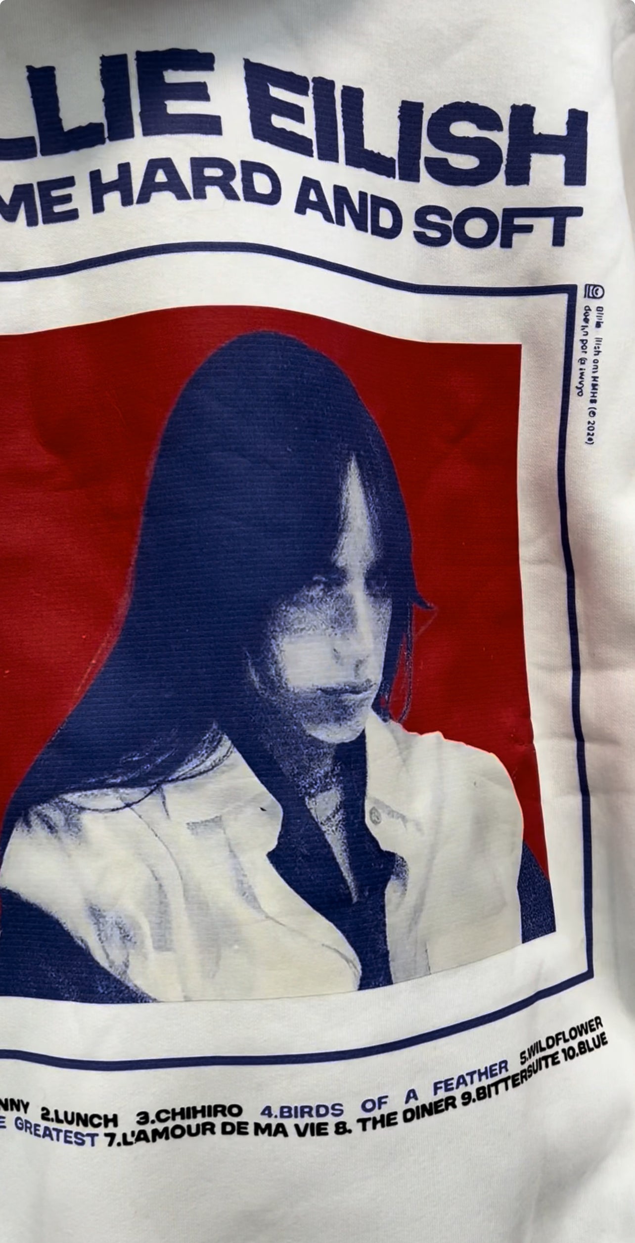 hit me hard and soft billie eilish hoodies