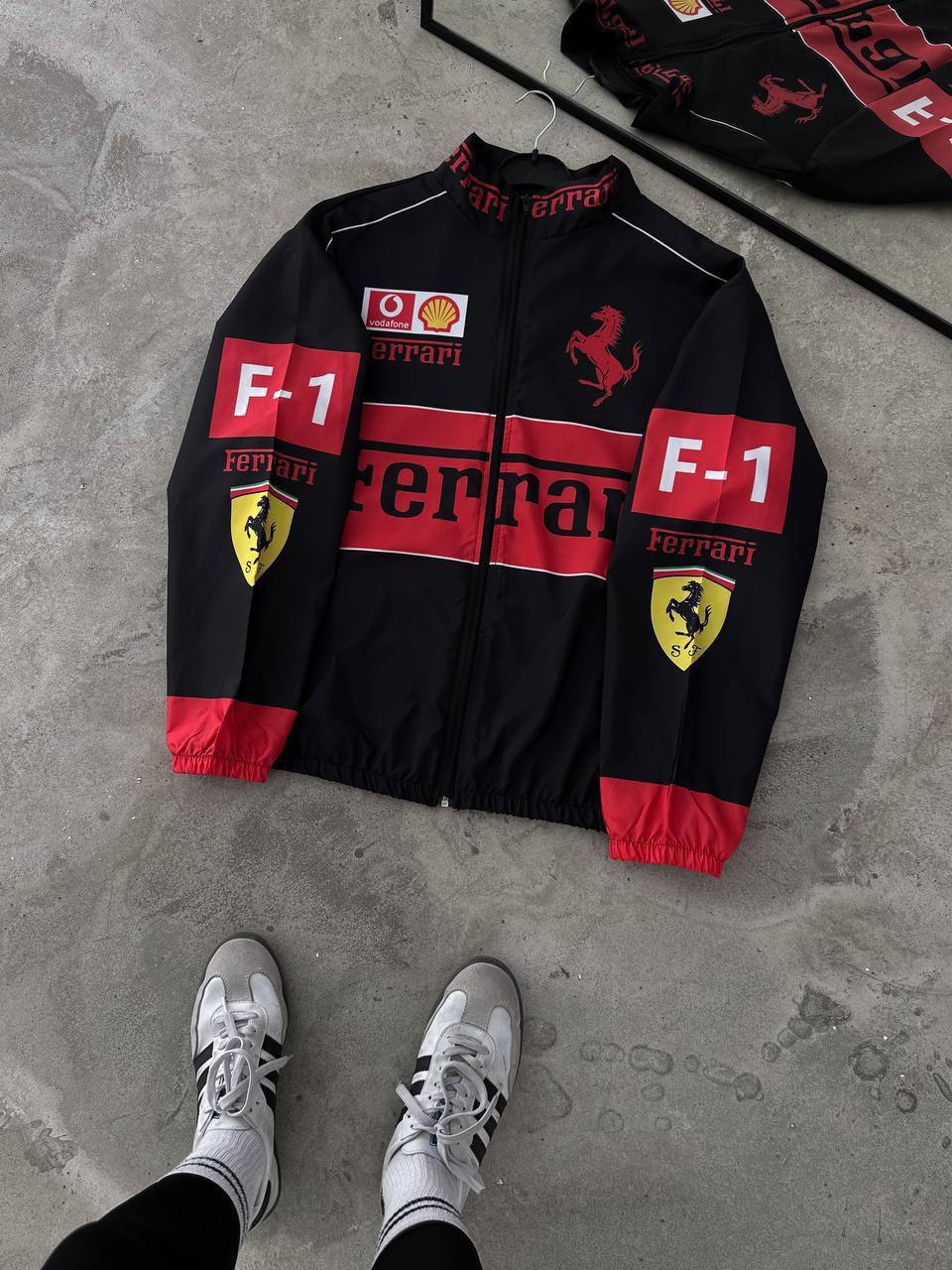 ferrari black jacket