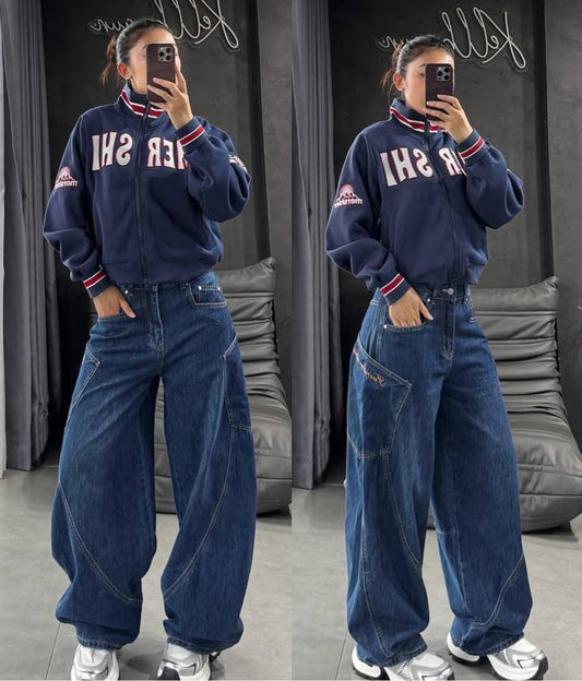 cargo baggy jeans