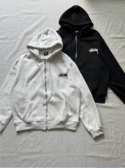st*ssy zip up