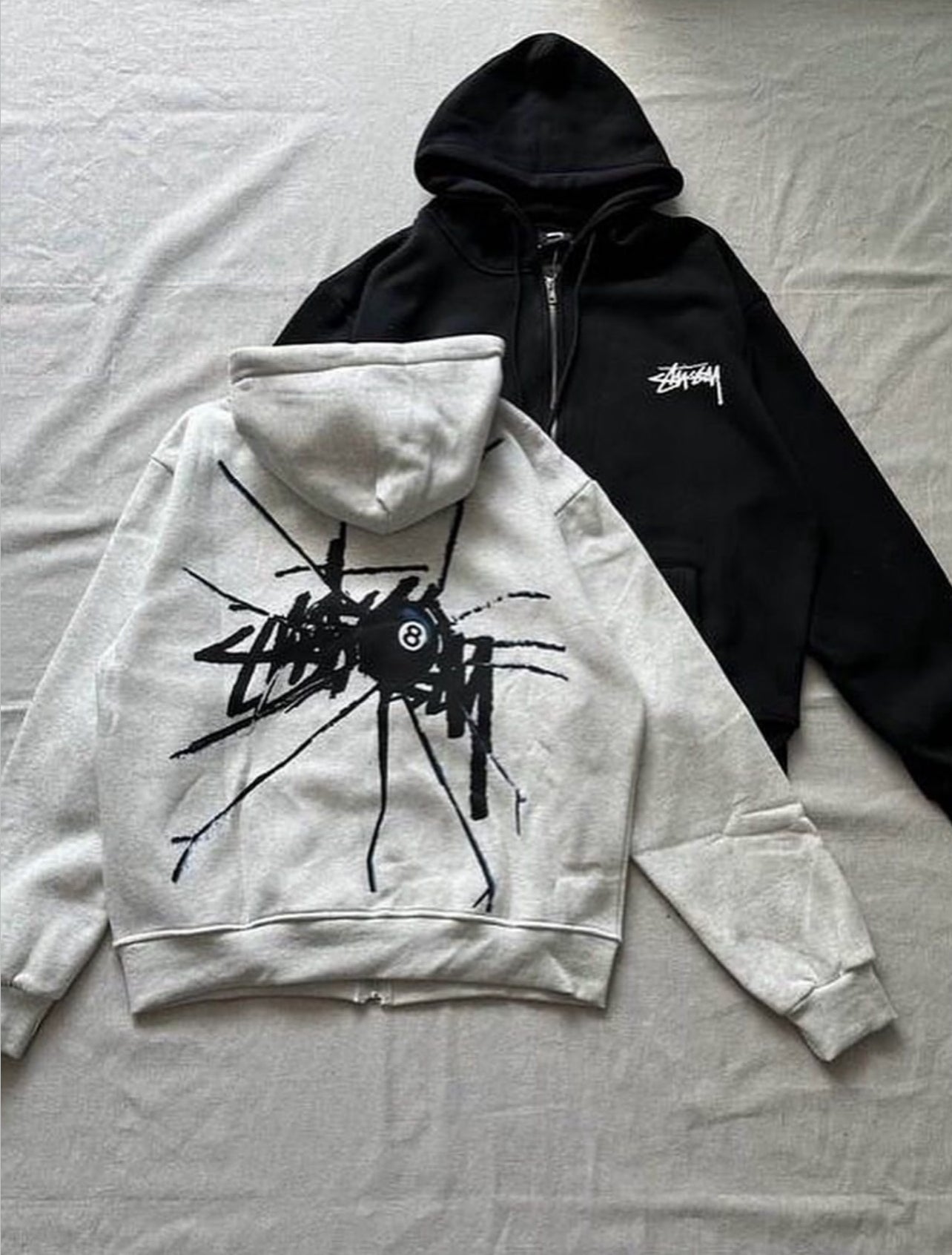 st*ssy zip up