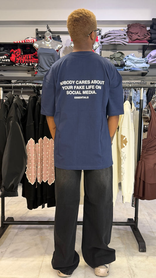 essentials nobody care tshirt