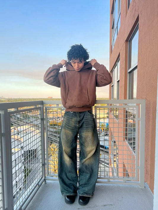 washed jeans