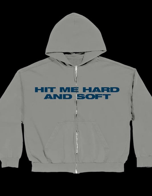 billie eilish merch 💙 zip up