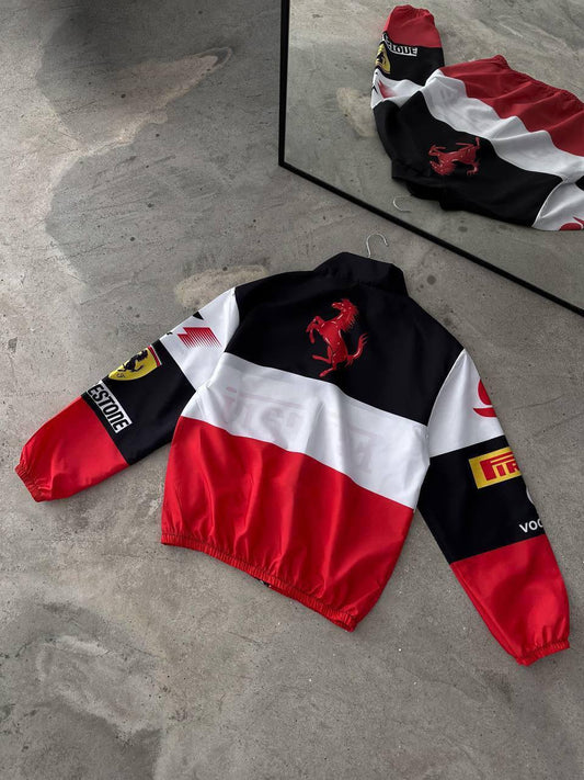 ferrari white jacket