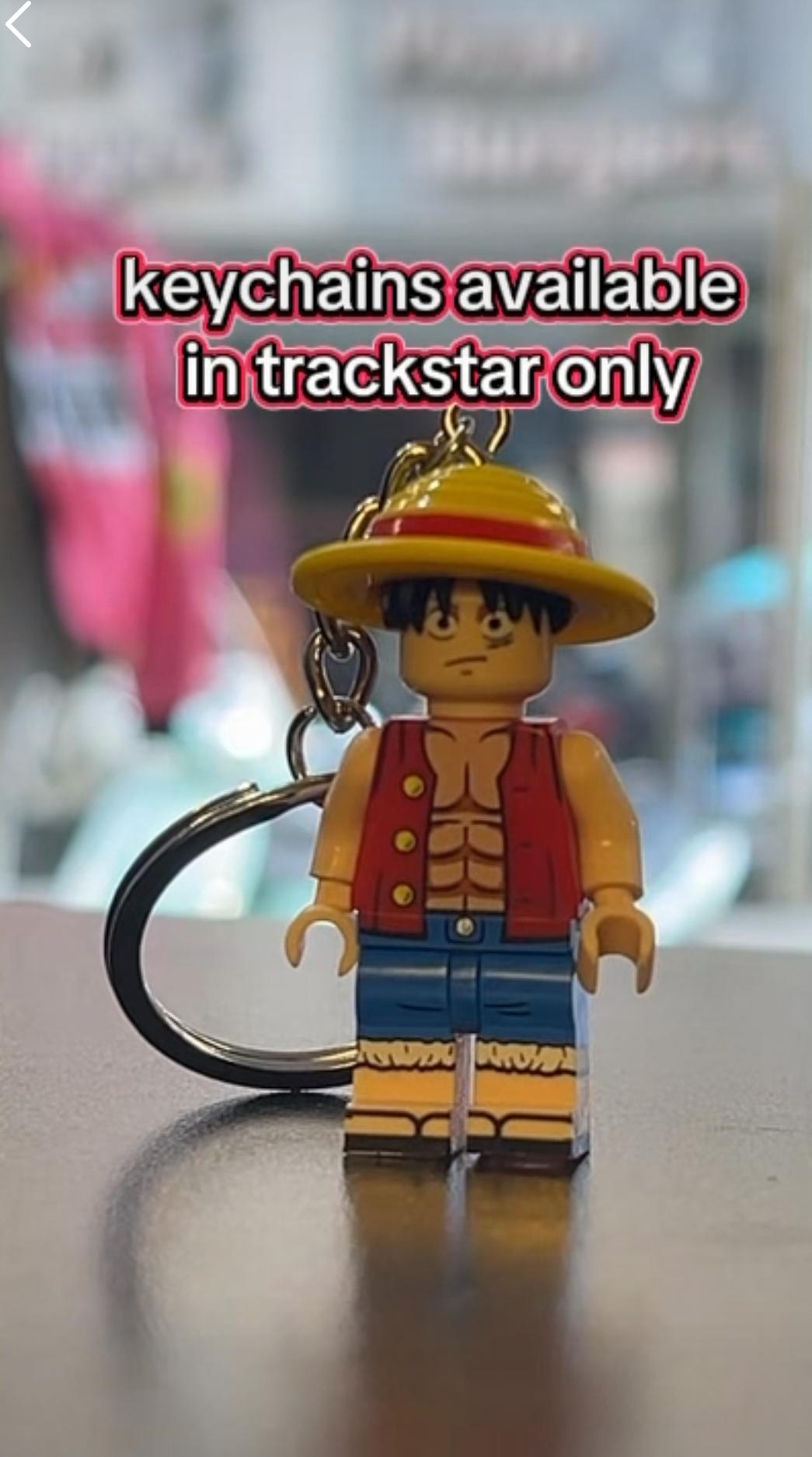 luffy keychain