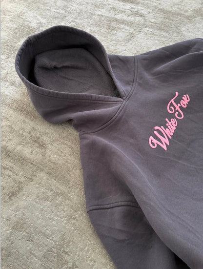 white fox hoodie