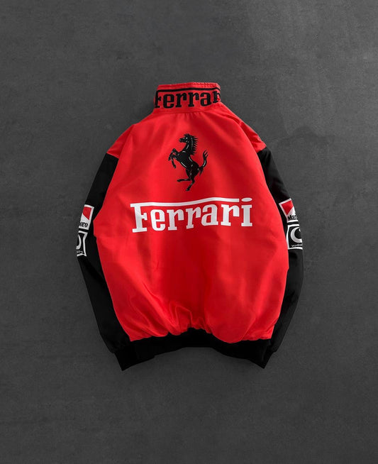 red ferrari jacket