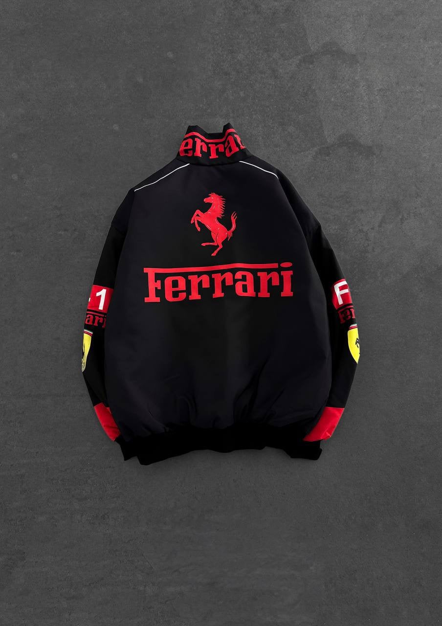 black ferrari jacket