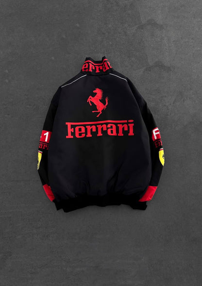 black ferrari jacket