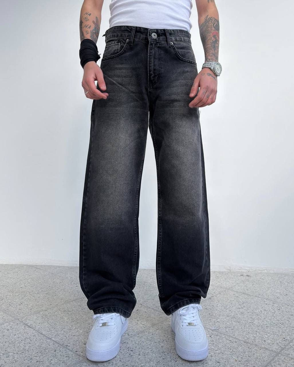 black jeans