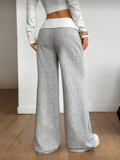 grey pants