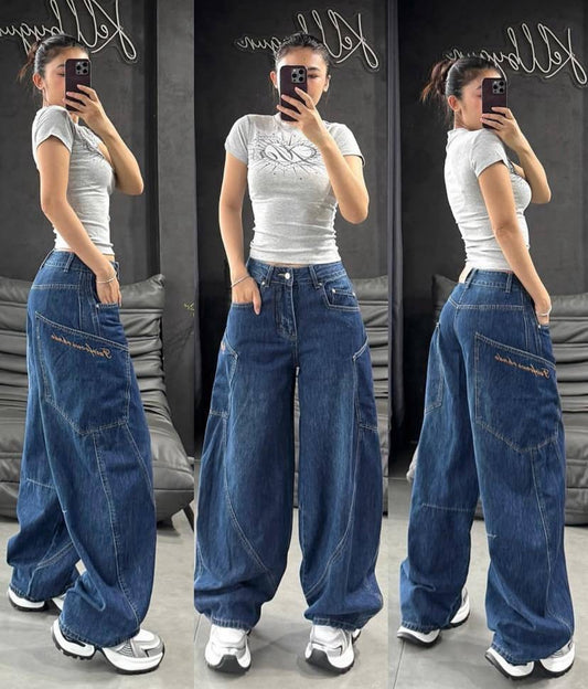 cargo baggy jeans