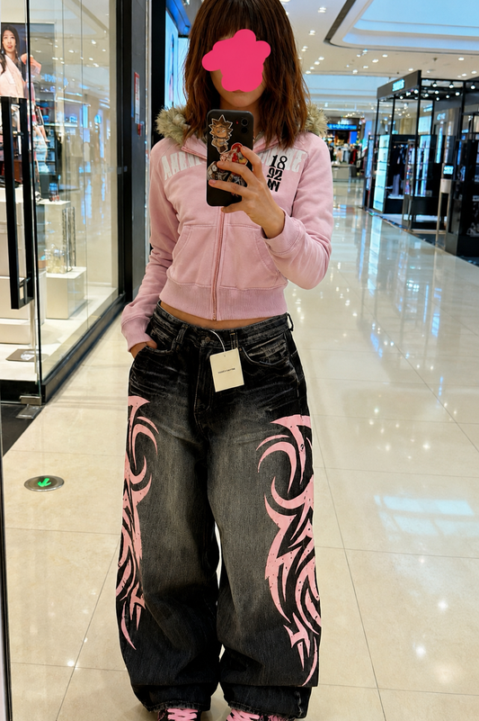 spikes jeans