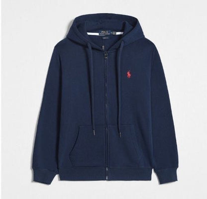 ralph lauren zip up hoodie