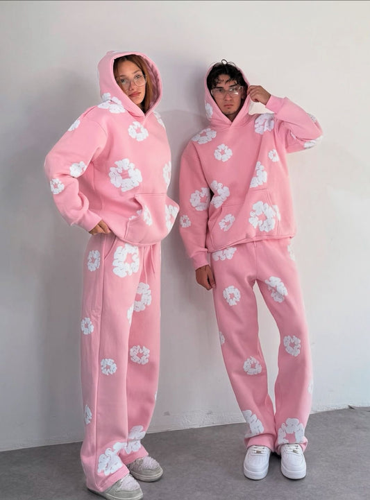 Denim Set pink