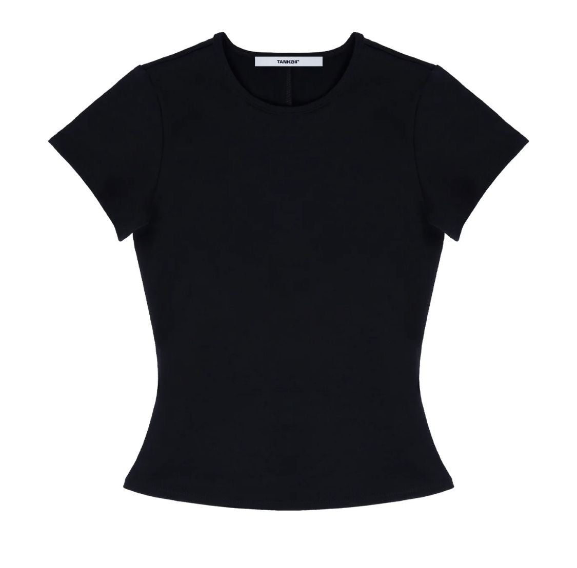 black plain crop