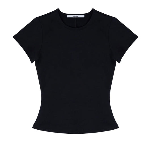 black plain crop