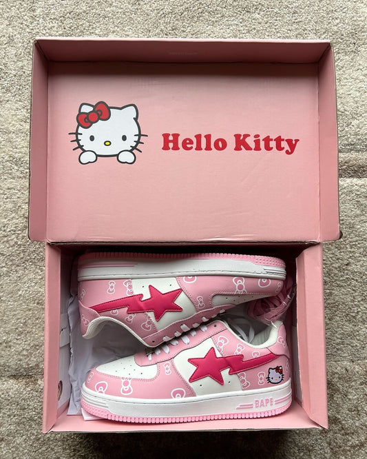 hello kitty shoes bape