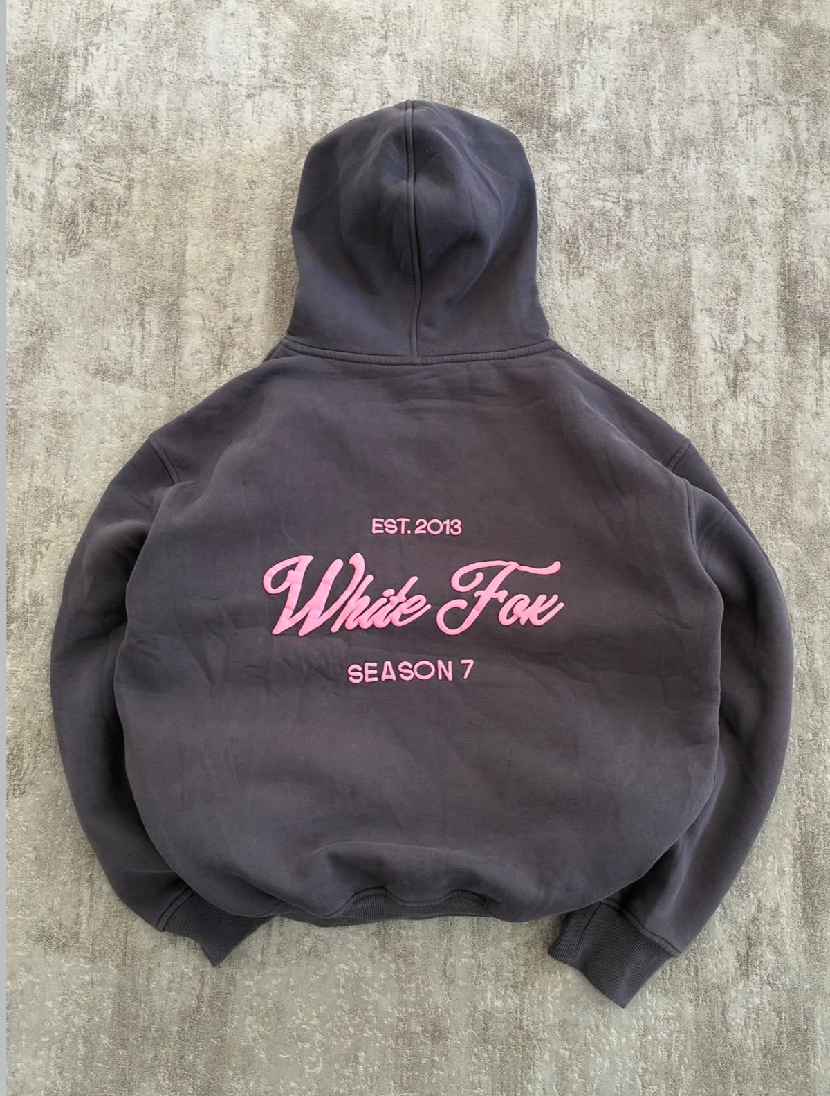 white fox hoodie