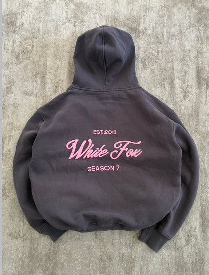 white fox hoodie