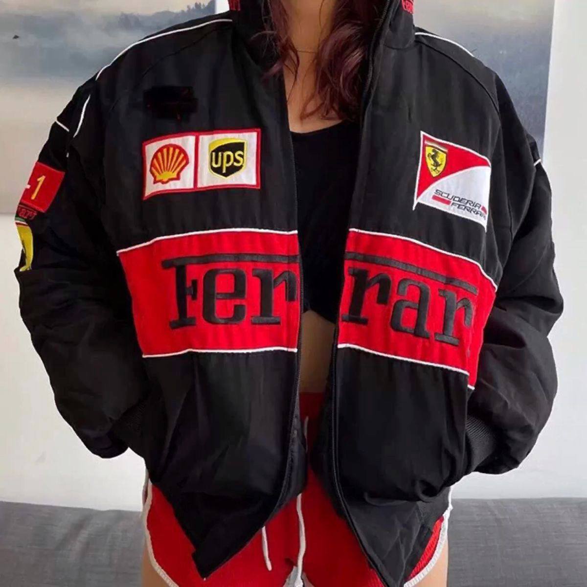 Ferrari bomber jacket