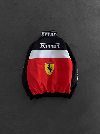 white ferrari jacket