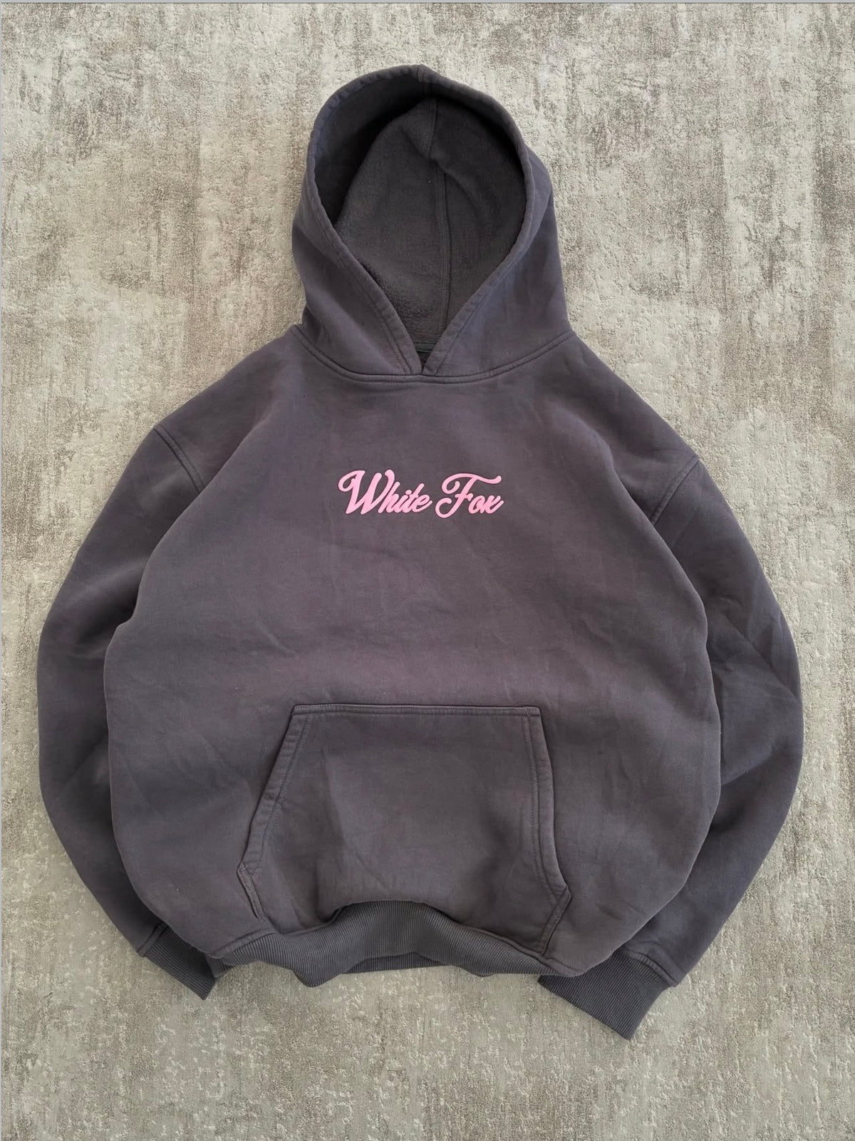 white fox hoodie