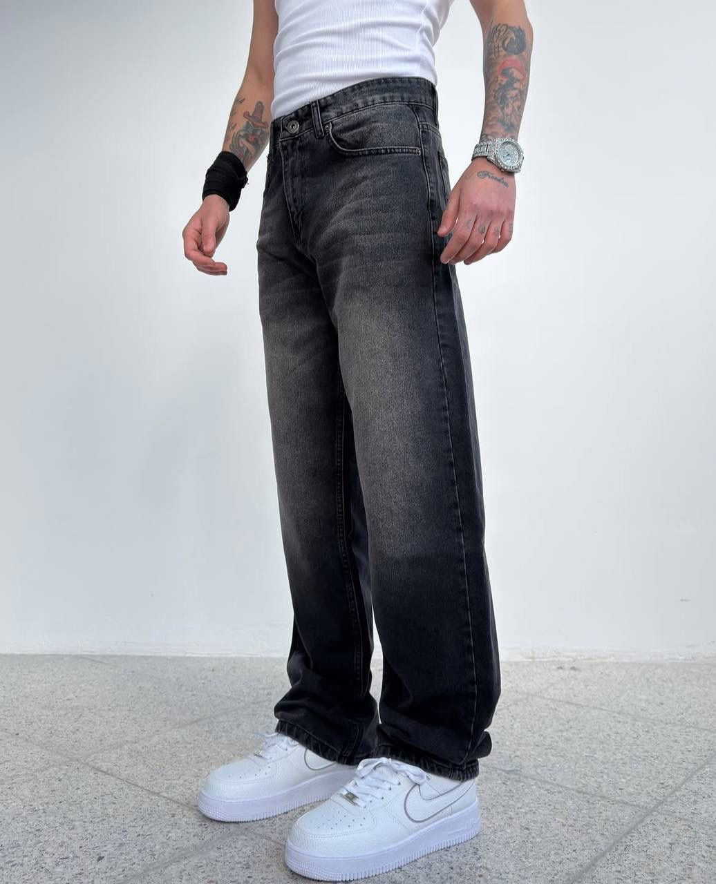 black jeans