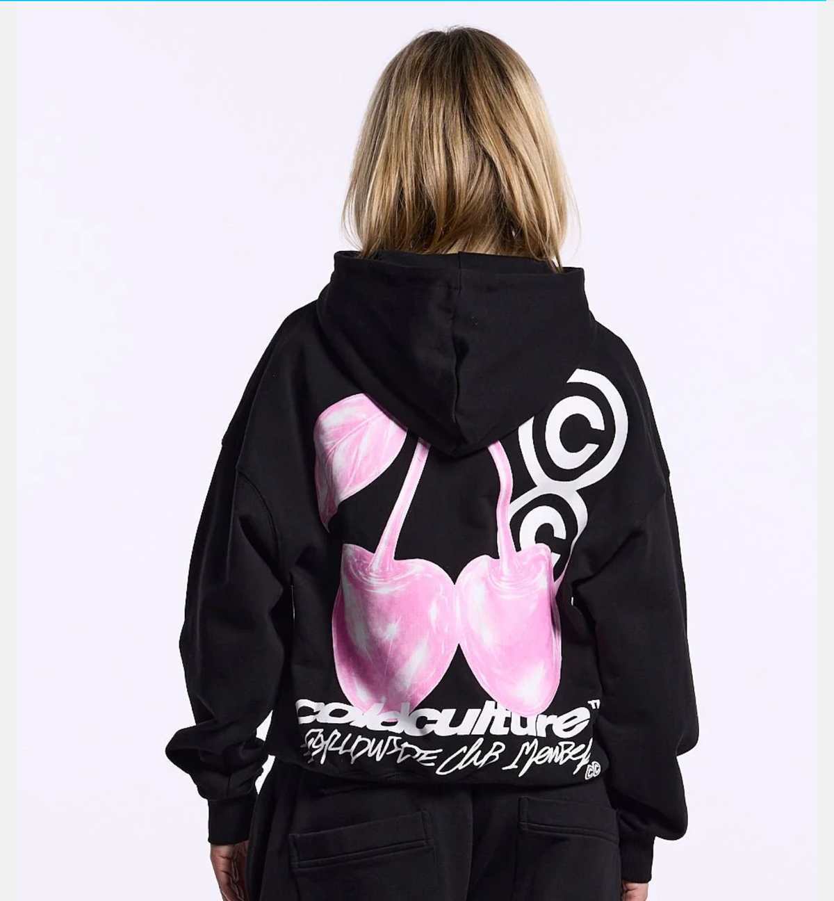 cold culture  cherry hoodie