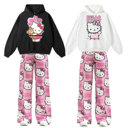 Hello kitty set Hoodie💗