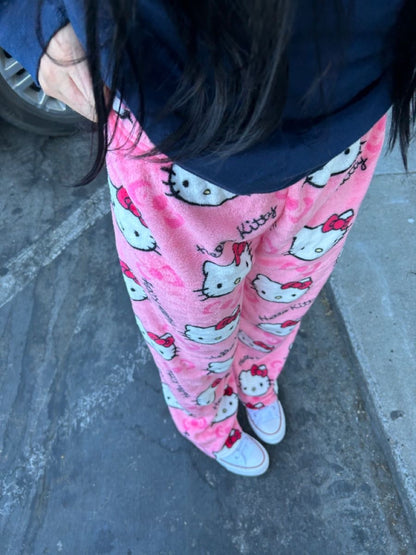 hello kitty PJ fluffy