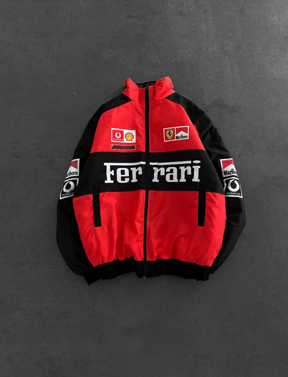 red ferrari jacket