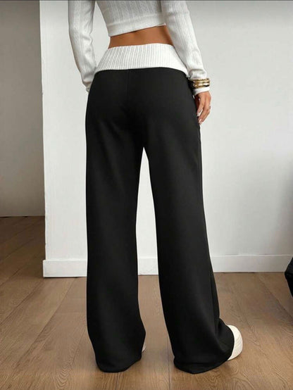 black pants