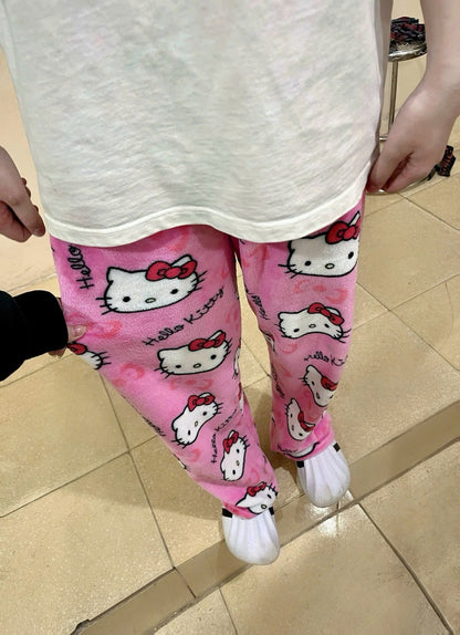 hello kitty PJ fluffy