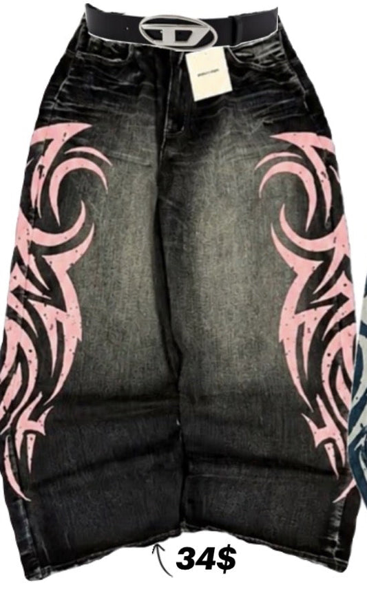 spikes jeans