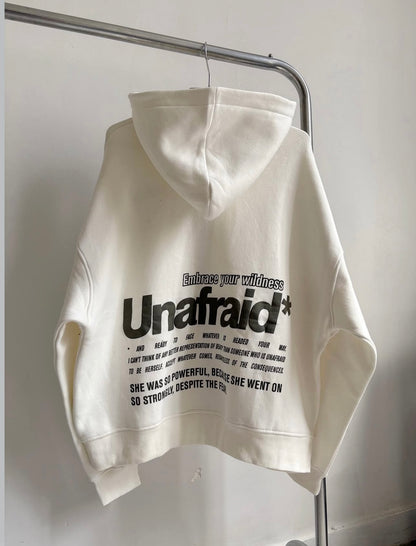unafraid hoodies