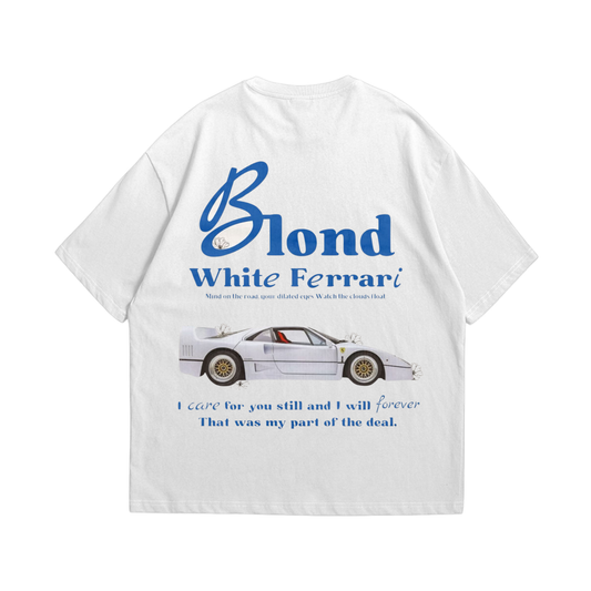 blond tshirt
