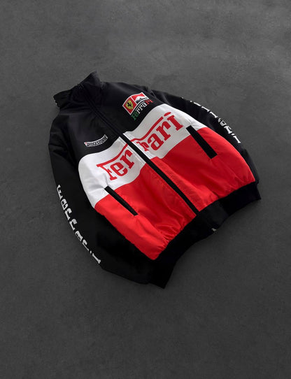 white ferrari jacket