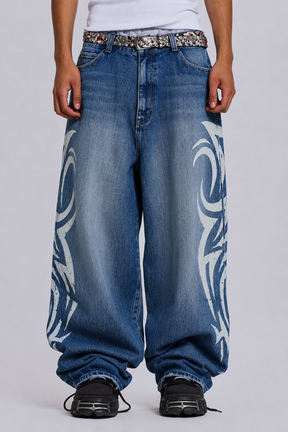 spikes jeans