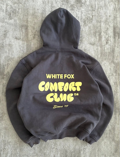 white fox hoodie