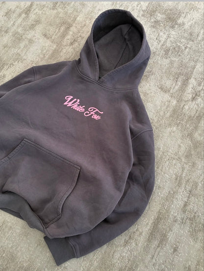 white fox hoodie
