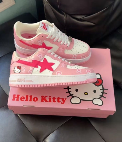 hello kitty shoes bape